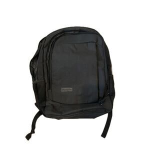 Monsdie Black Computer Padded Backpack